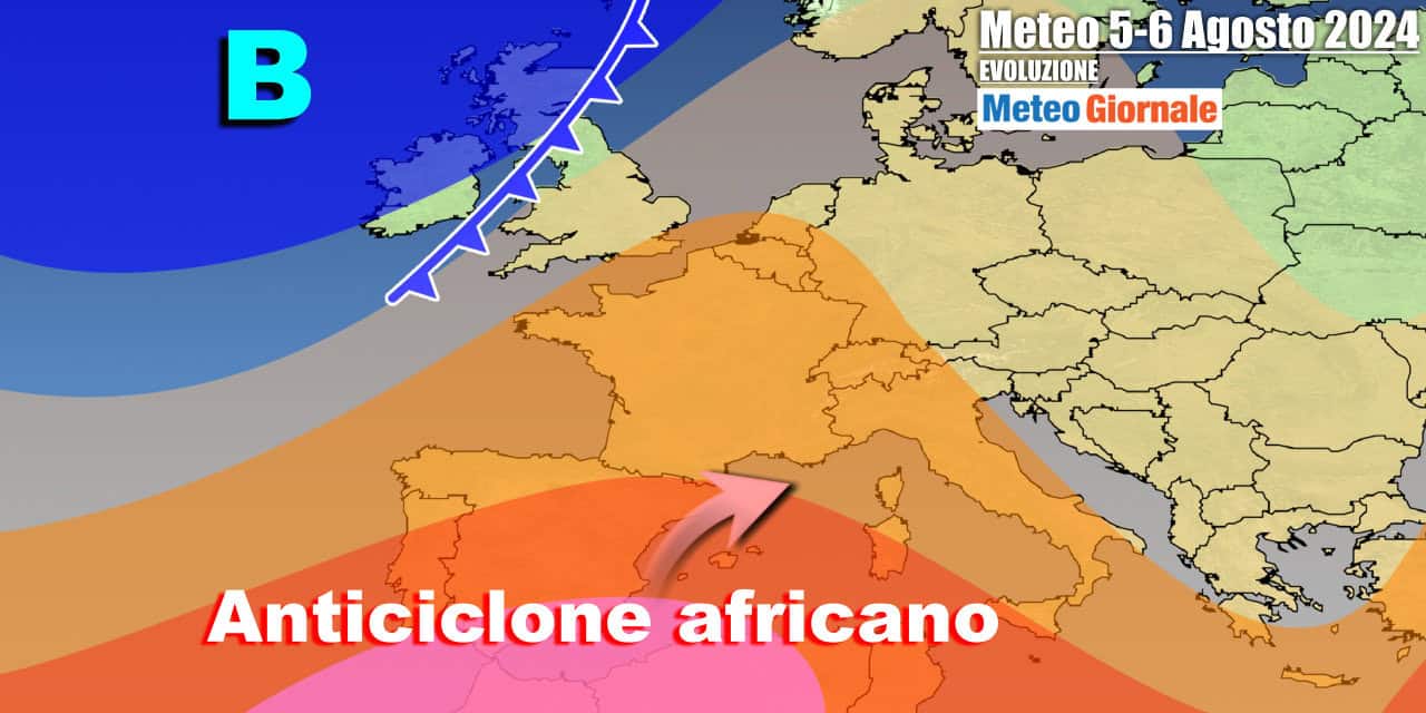 Meteo Italia: nuova settimana con caldo di nuovo in aumento