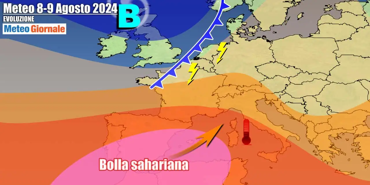 Verso un weekend di grande caldo