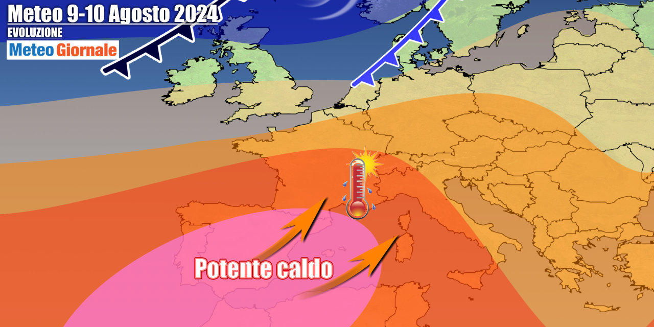 Wetter Italien: große Hitze ab dem Wochenende, einige Neuigkeiten für Ferragosto thumbnail