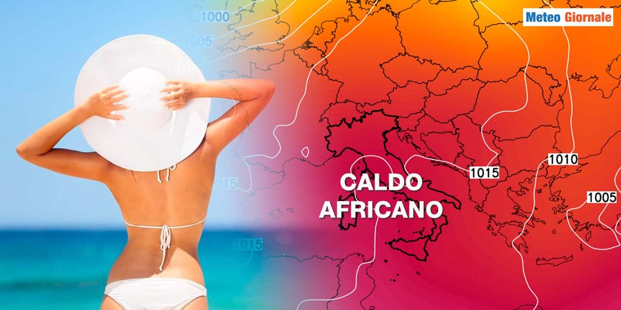 Previsioni meteo: da metà settimana nuovo rinforzo dell'Alta Pressione Africana