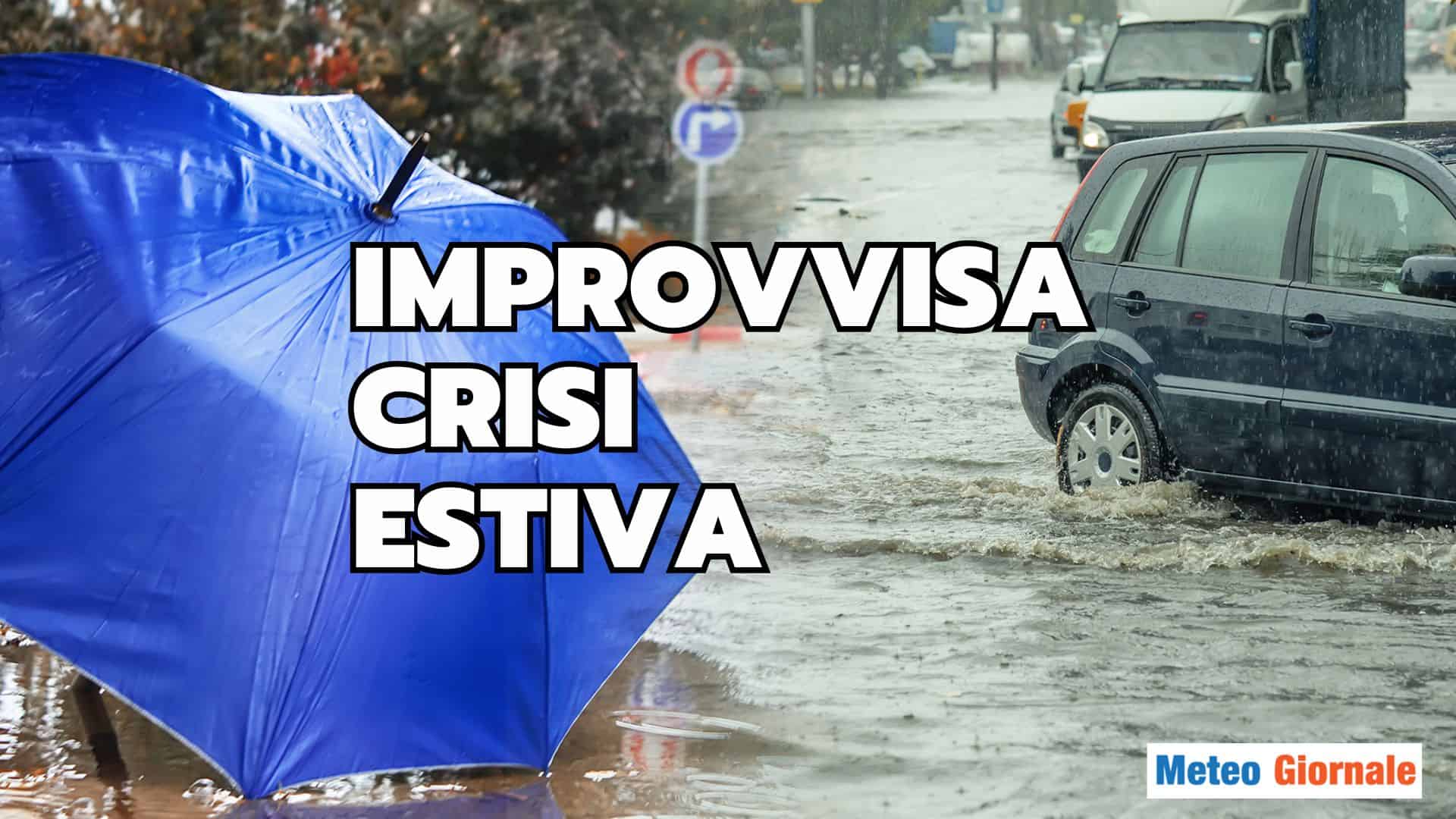 Meteo, Estate improvvisamente in crisi da nel dopo Ferragosto. E dopo? Stop caldo definitivo?