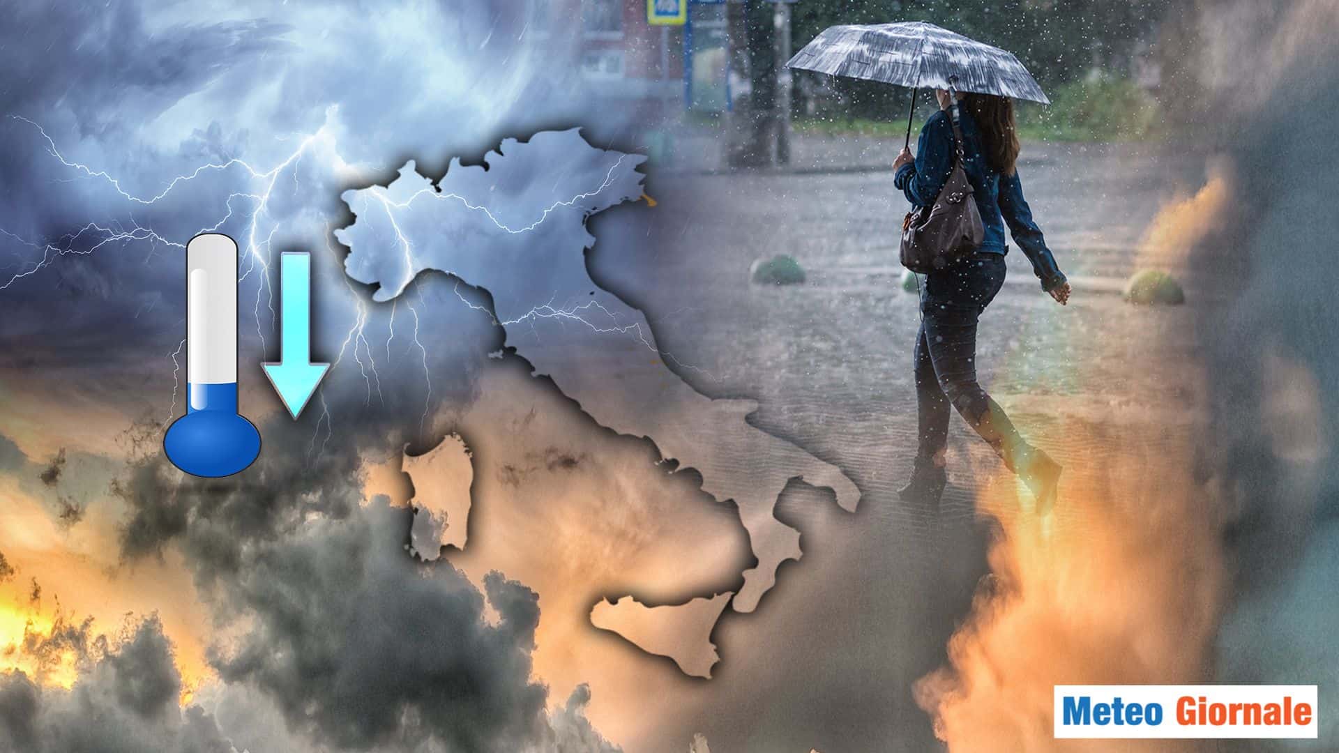 ITALIA: verso meteo con vento fresco dalla Russia e temporali tropicali