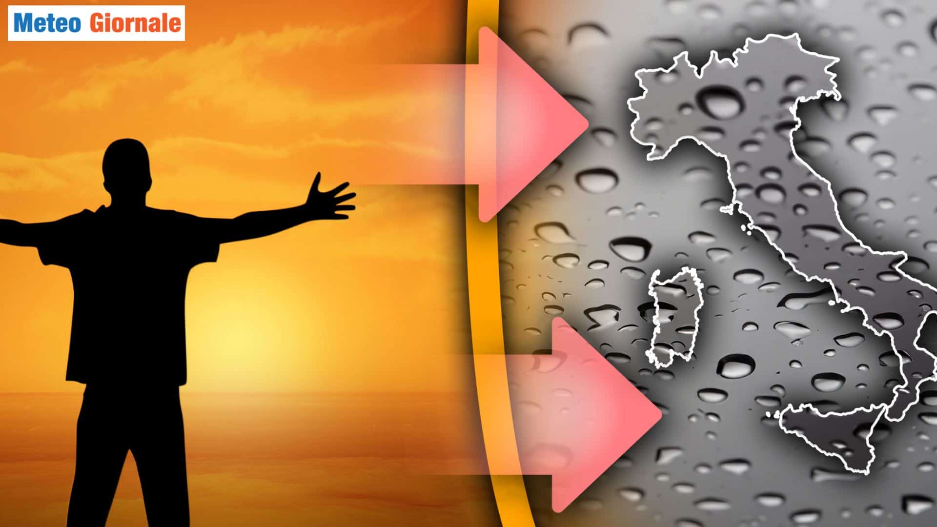 Meteo: nuova settimana spaccata in due, forti TEMPORALI, ma ritorno anche del CALDO?
