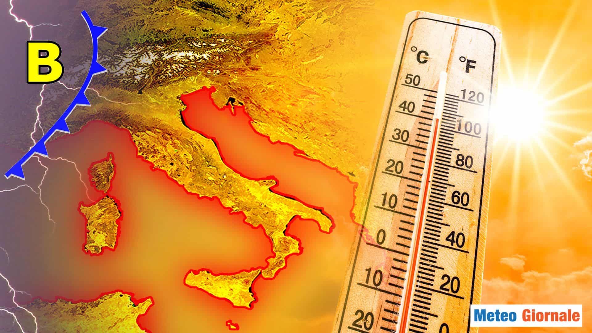 Meteo: arriva la Burrasca estiva dopo il Caldo record, vediamo quando. MAPPE