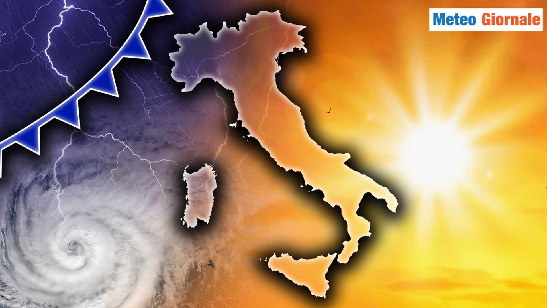 Meteo verso una svolta estrema. Ma inizialmente caldo assurdo