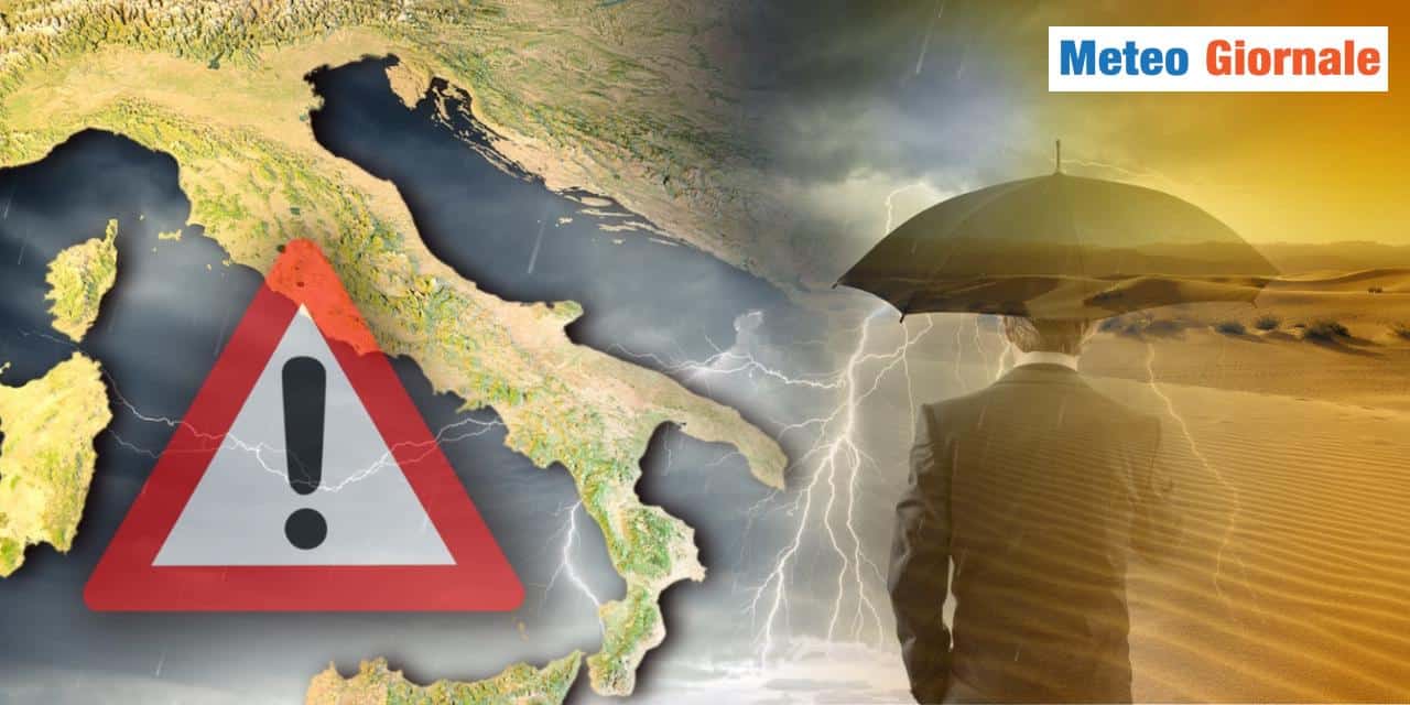 Meteo: rottura Estate e piombano le prime piogge, ecco quando è previsto