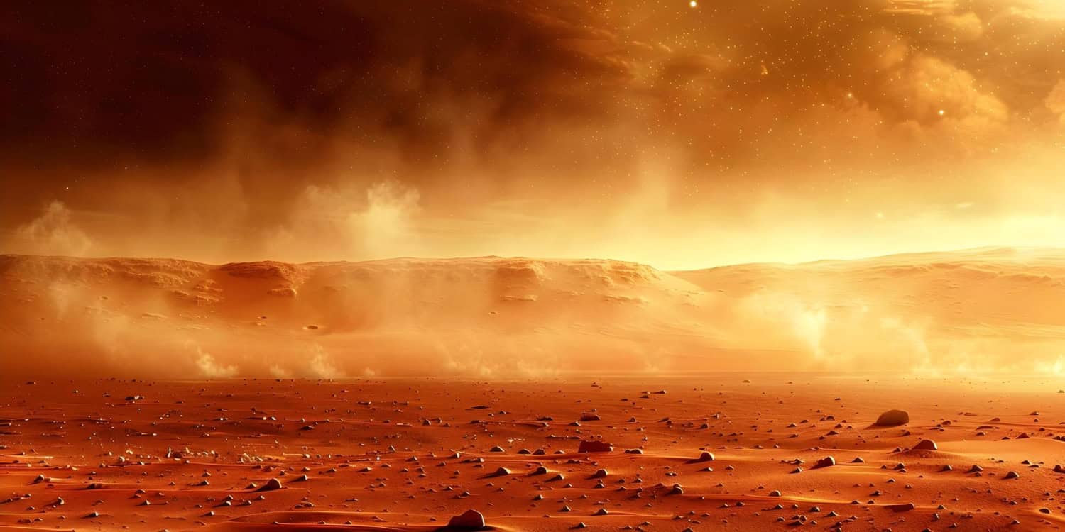 La polvere potrebbe essere impiegata per abbassare la temperatura del Pianeta Rosso e renderlo abitabile?