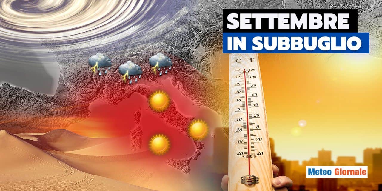 Meteo in subbuglio: Settembre da paura nel Mediterraneo