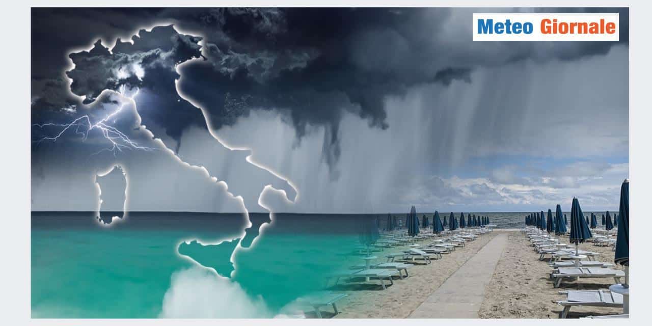 Meteo da ribaltone: tornano A SORPRESA i TEMPORALI con CALO TERMICO
