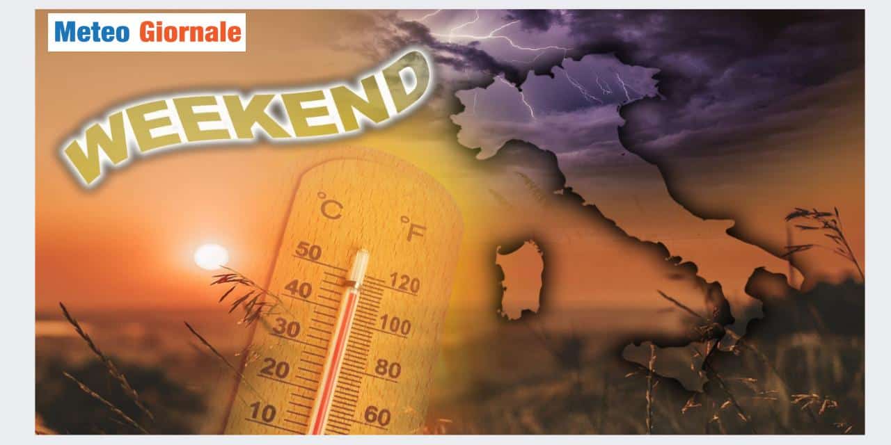 Meteo Weekend: caldo estremo in calo sull'Italia