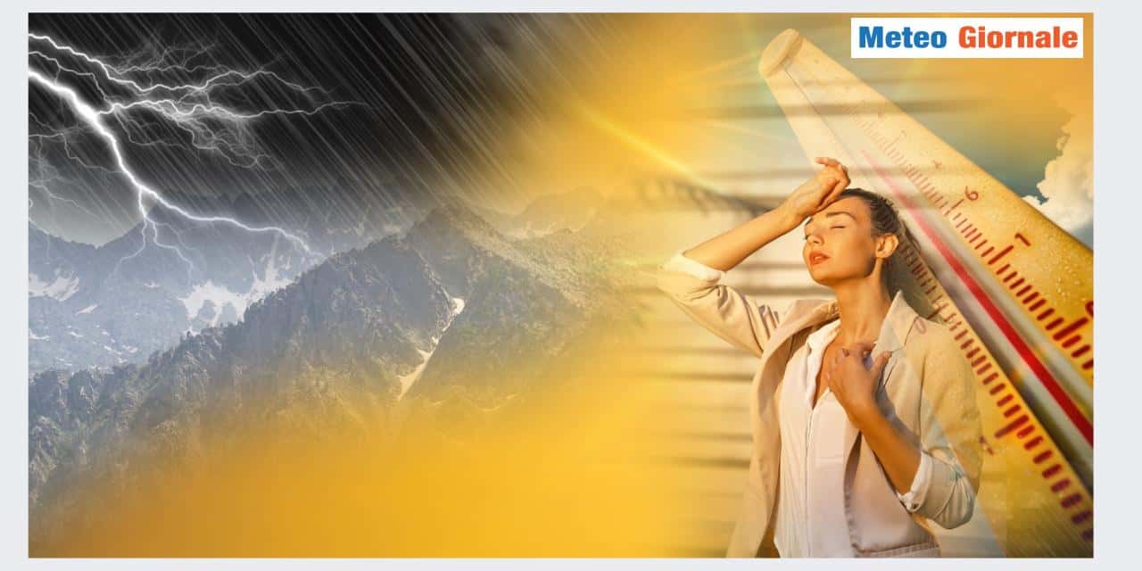 Meteo: dal caldo eccezionale agli imminenti temporali