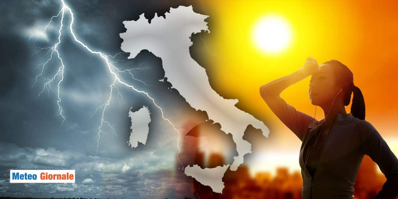 Meteo: week-end di afa insopportabile, poi qualche novità!