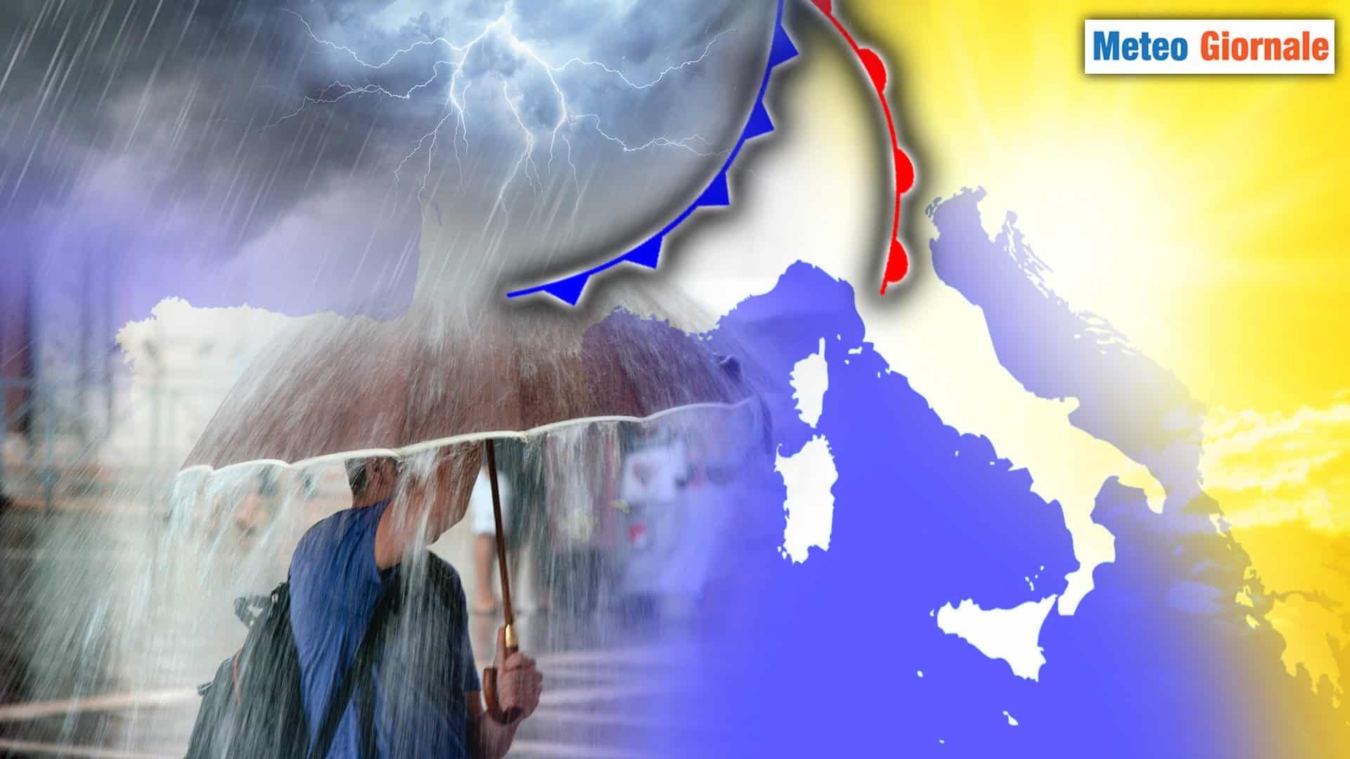 Subito METEO d'Autunno a dir poco severo: conferme sul super MALTEMPO