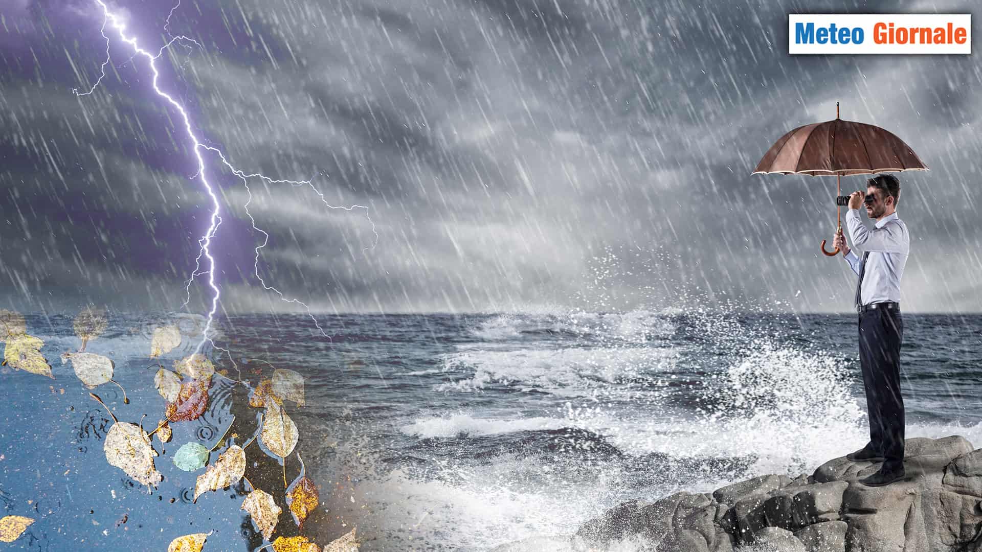 Meteo da pieno AUTUNNO ma è soltanto un assaggio. La prossima settimana andrà peggio