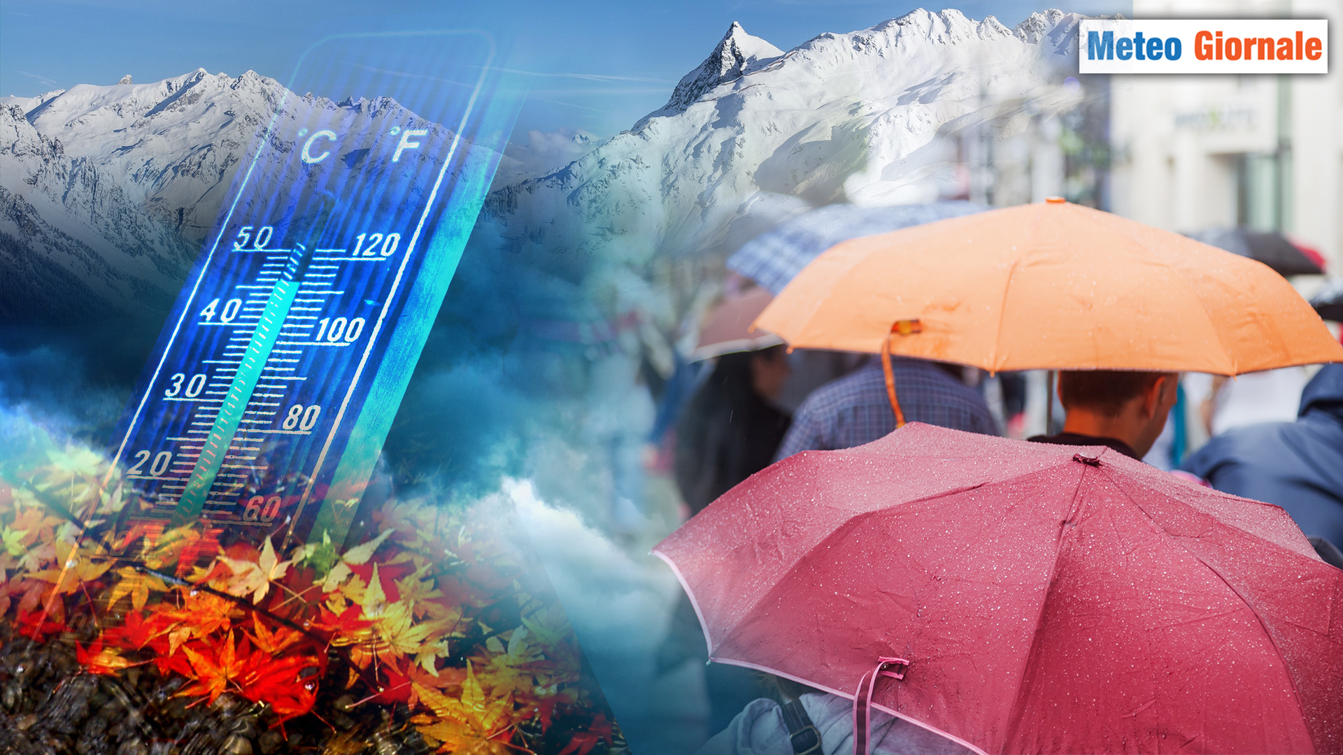 120924 A - Meteo: Fine del caldo estivo, in arrivo freddo, maltempo e neve