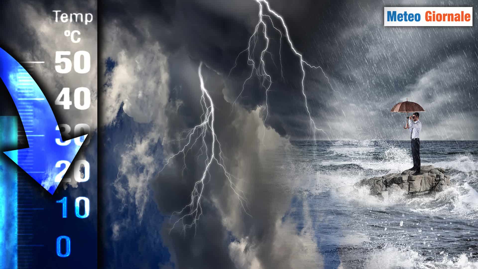 Meteo di settembre tra cicloni e temperature crollate