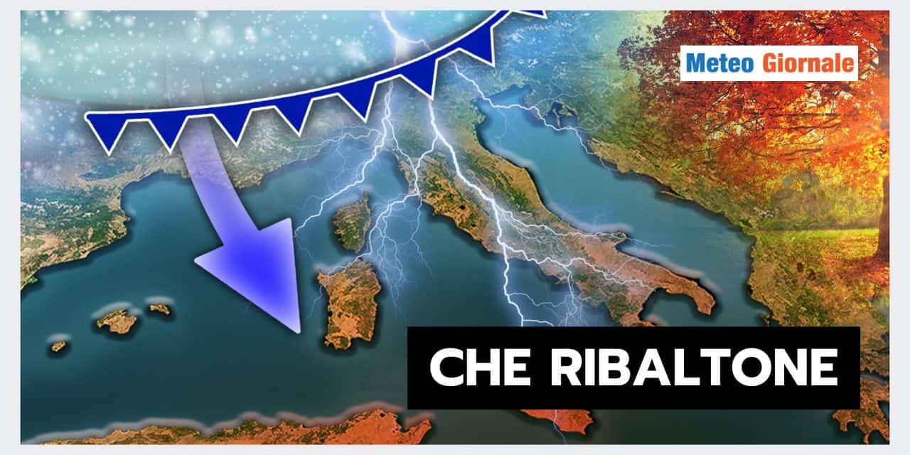 Sbalorditivo RIBALTONE meteo, ecco cosa aspettarci