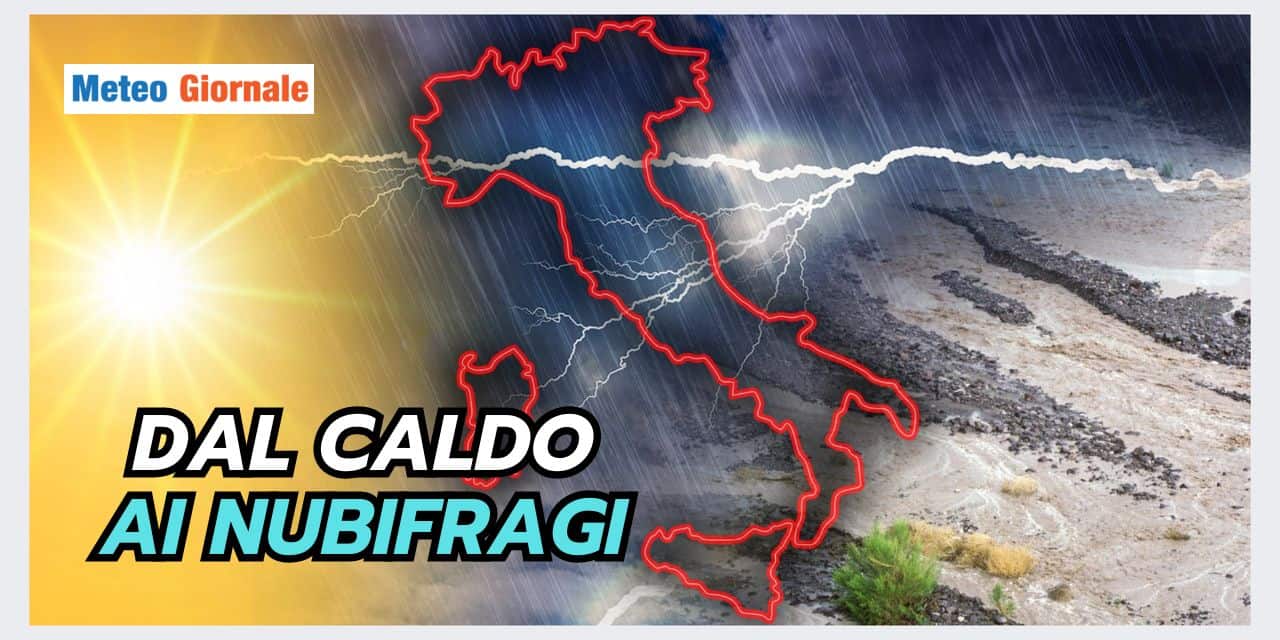 Meteo: dall’Estate Settembrina ai NUBIFRAGI