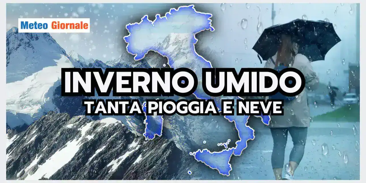 Inverno mite e nevoso? Ecco perché non è una contraddizione meteo