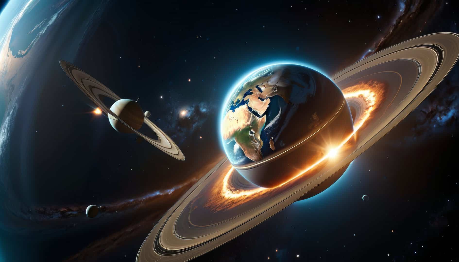 Milioni di anni fa: un sistema di anelli portò la Terra a una terribile glaciazione