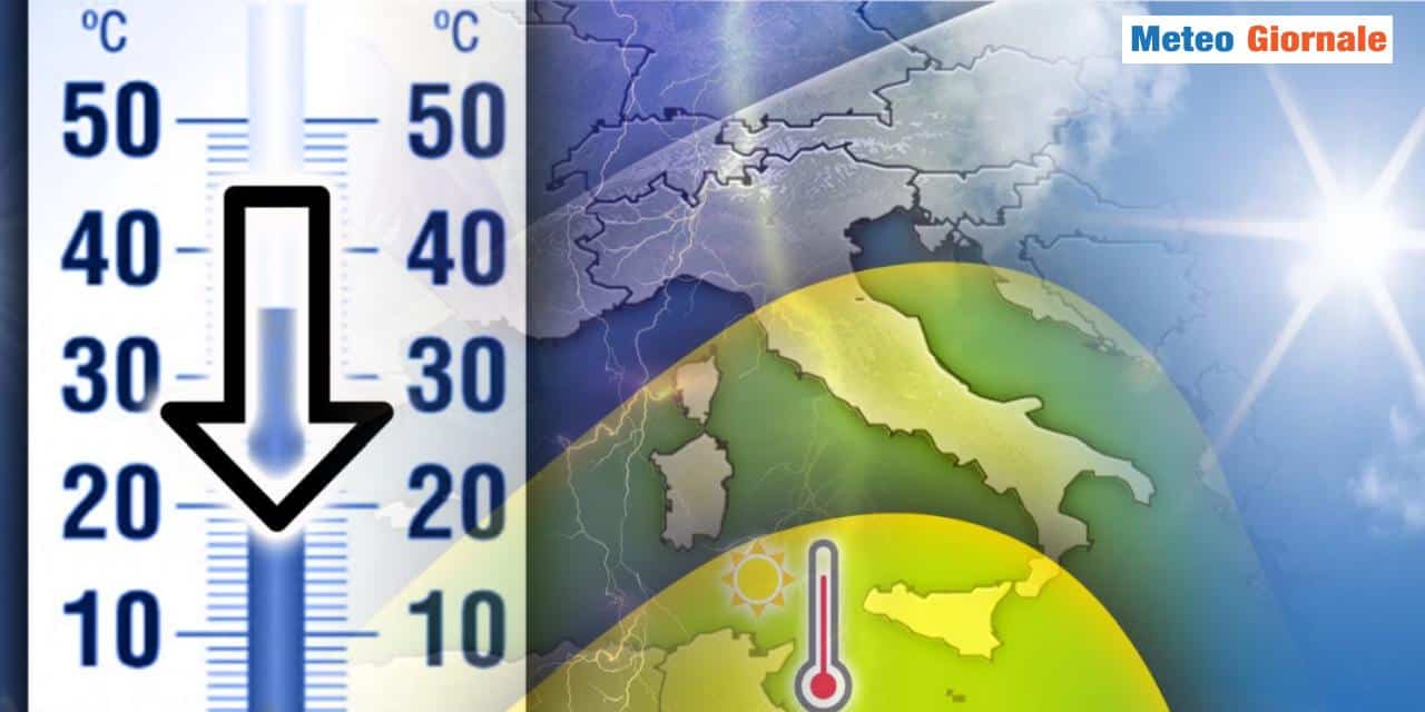 Meteo: caldo incredibile ma sta per finire, nel weekend cambia tutto