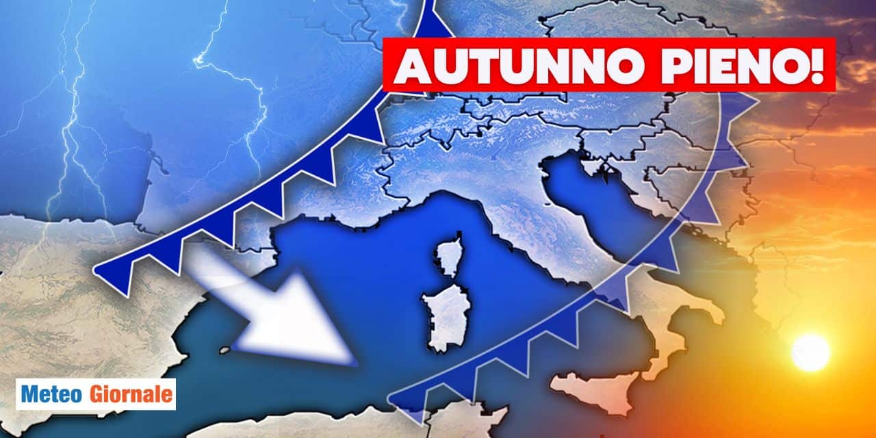Meteo: raffica di perturbazioni, Italia colpita e affondata in 10 giorni