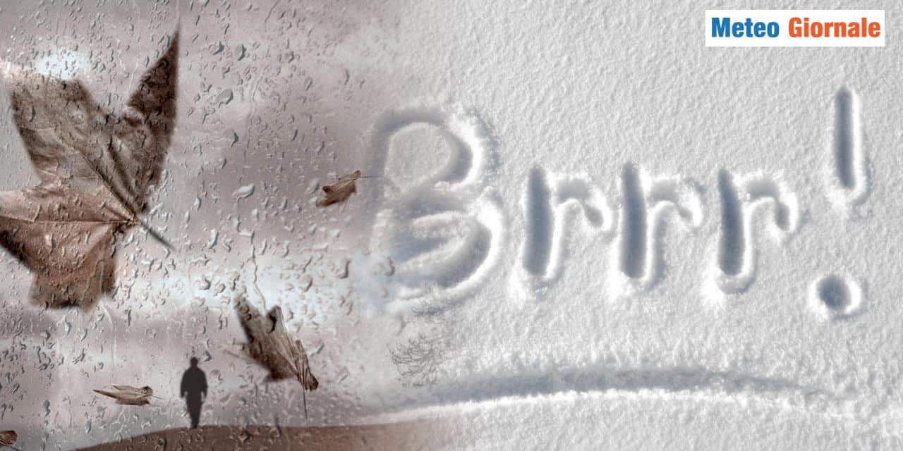 Meteo: arriva la prima neve precoce sino a quote basse, c’è la data precisa