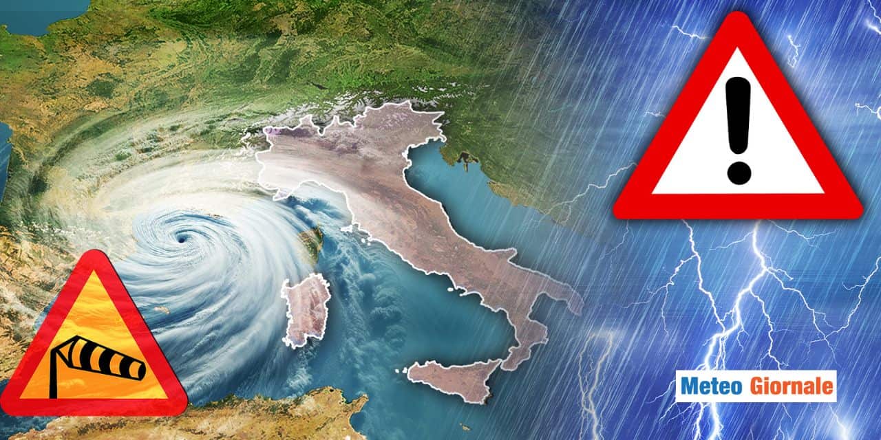 Meteo: la burrasca di fine Estate, tracollo delle temperature in ogni angolo d'Italia