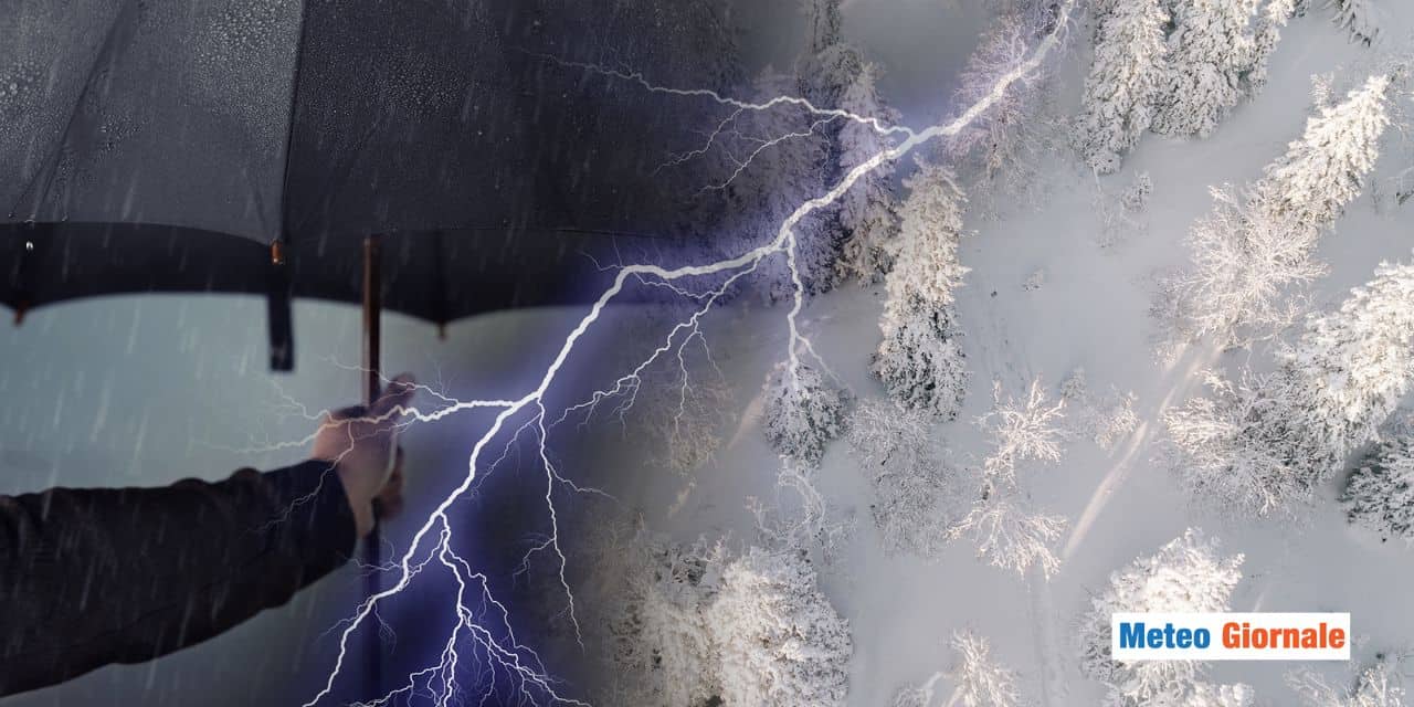 Meteo: temporali, grandinate e nubifragi, occhio a giovedì!