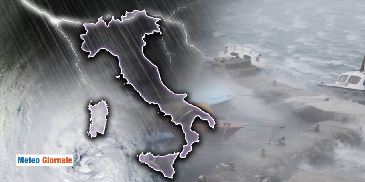 Meteo: settimana dominata dal maltempo su queste regioni