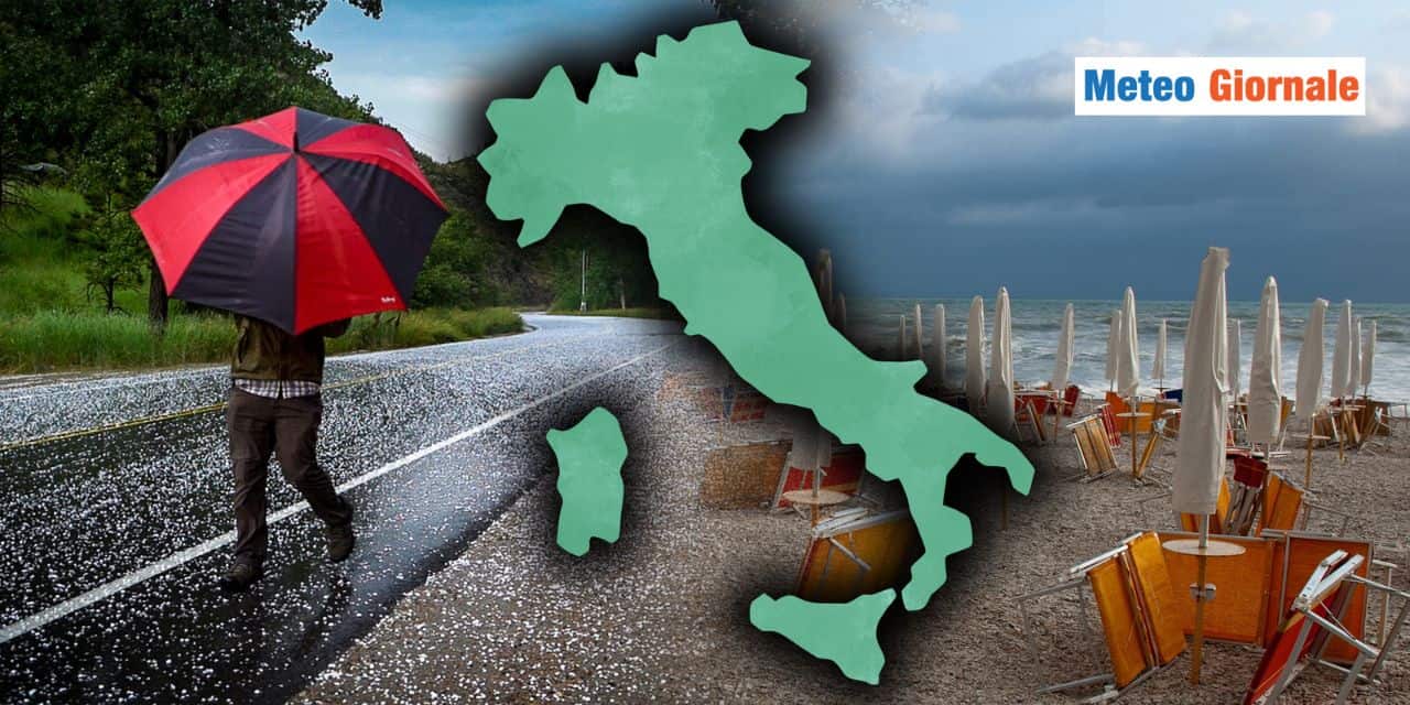 Meteo: il colpo finale all'Estate africana, stravolgimento totale