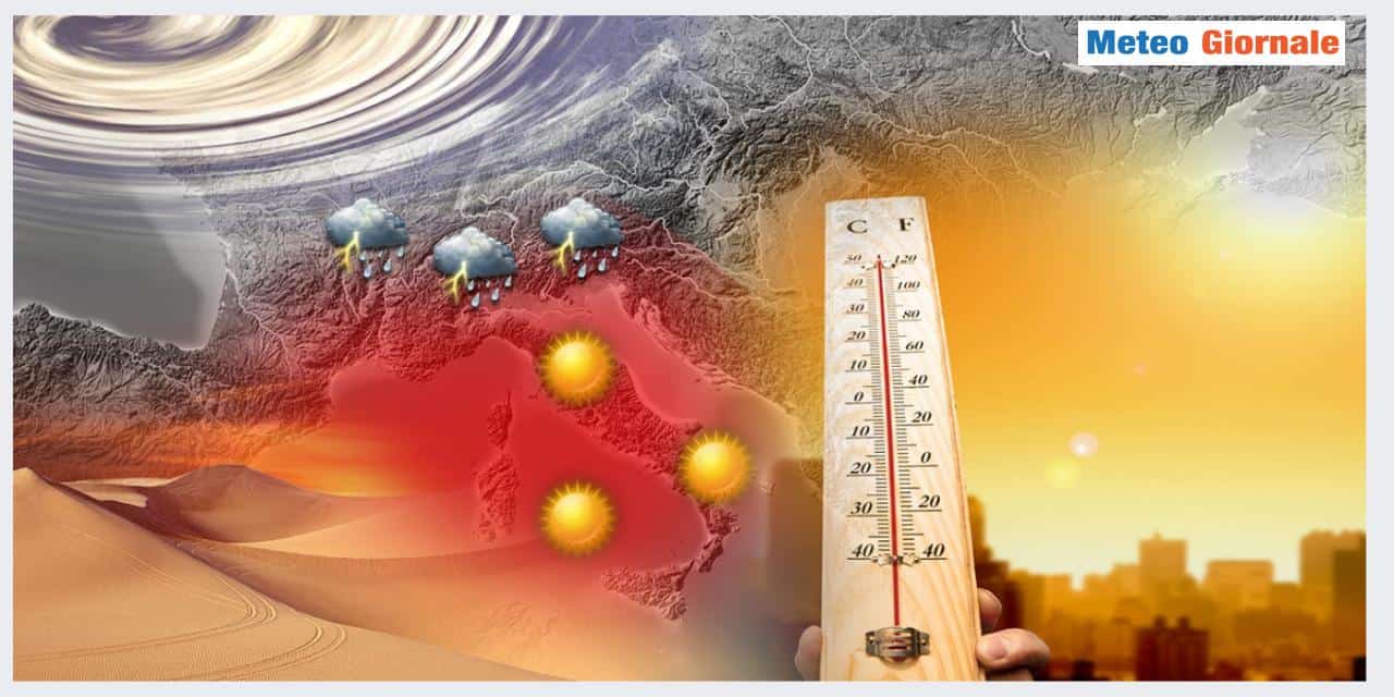 Meteo: l'Estate pronta a crollare completamente