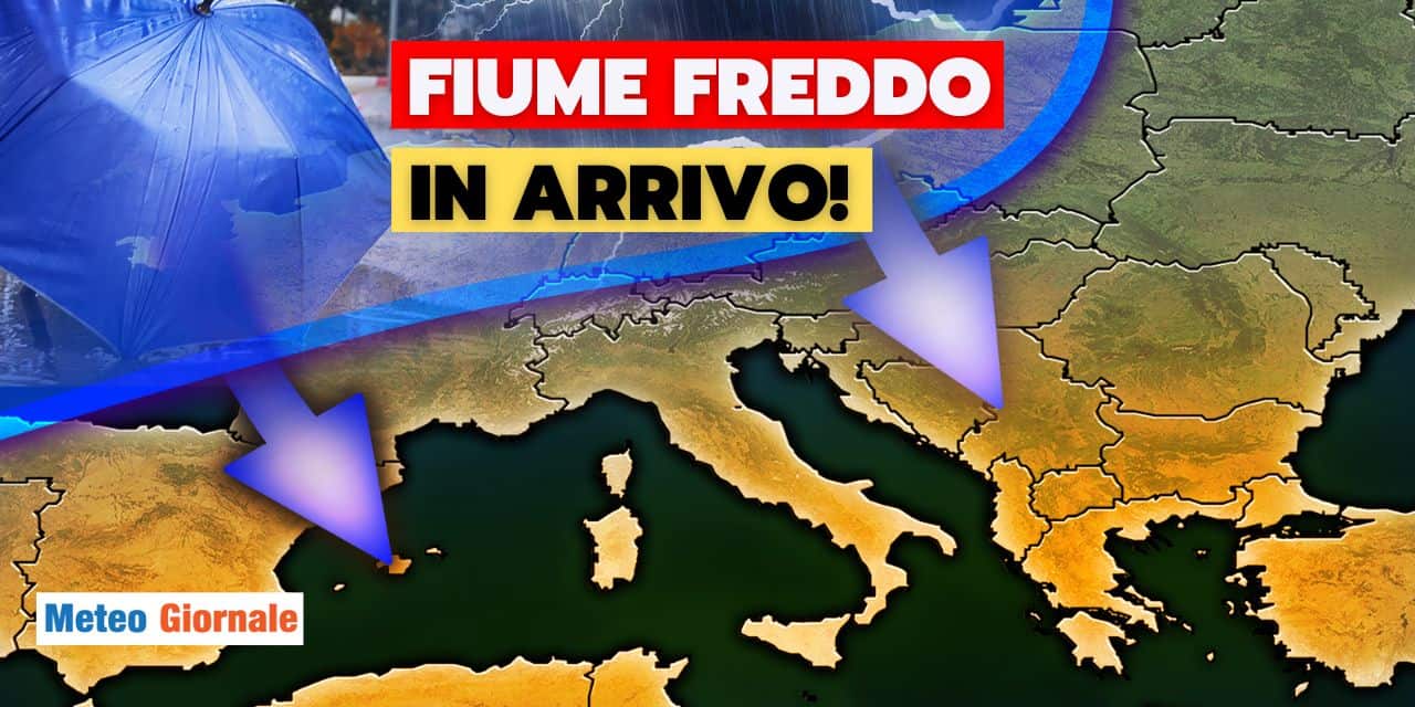 Meteo: fiume d'aria fredda verso l'Italia, è solo l'inizio