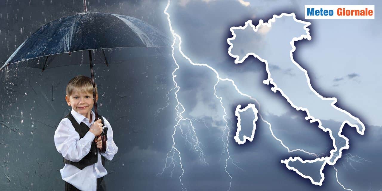Meteo: l'Autunno preme con forza, fuori giacche e ombrelli