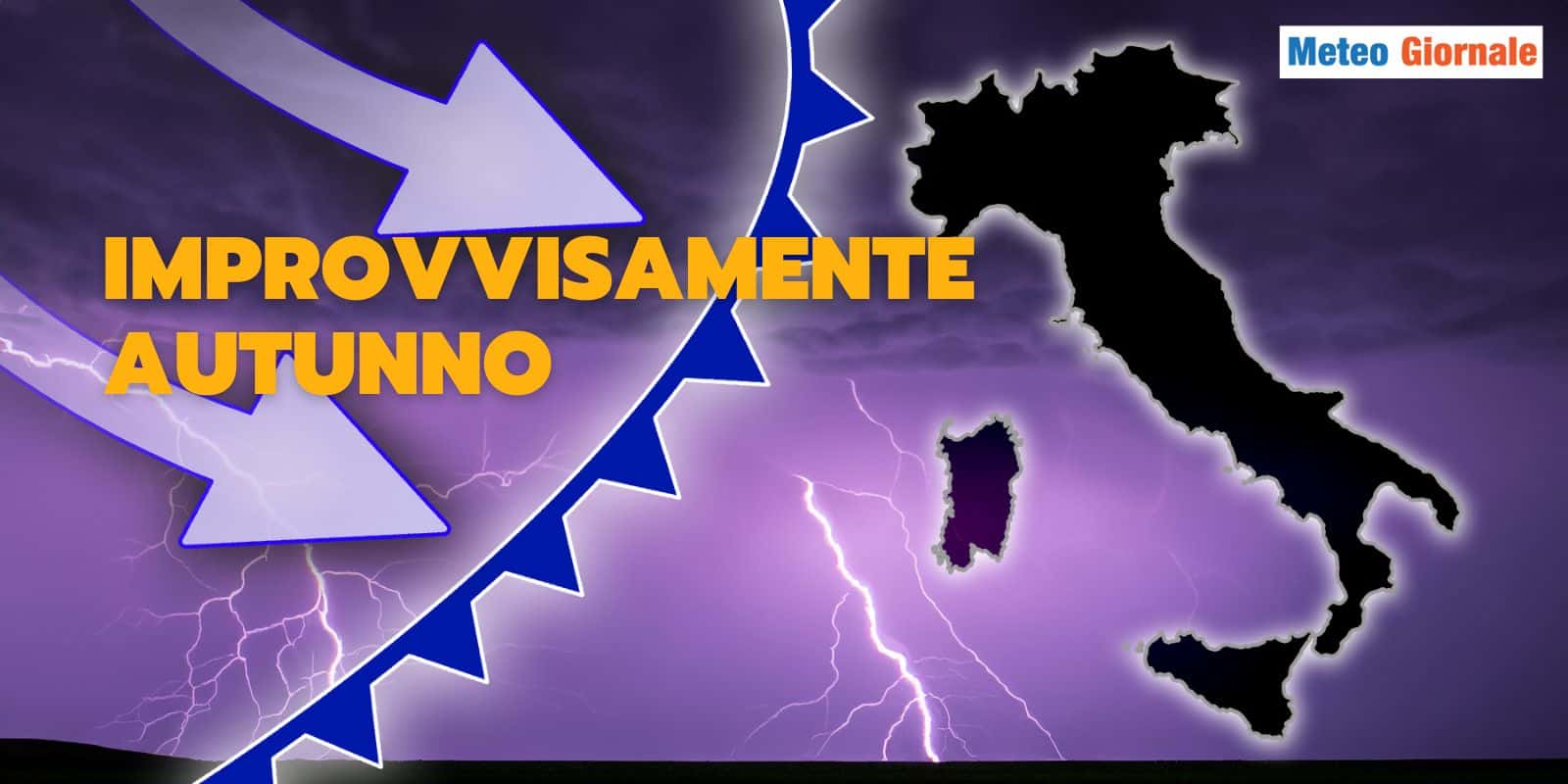 Meteo: improvvisamente autunno! Fredde correnti polari in rotta verso l'Italia