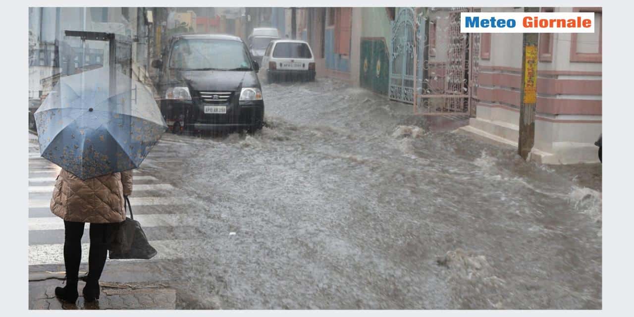 Meteo movimentato in arrivo, con nubifragi al Nord