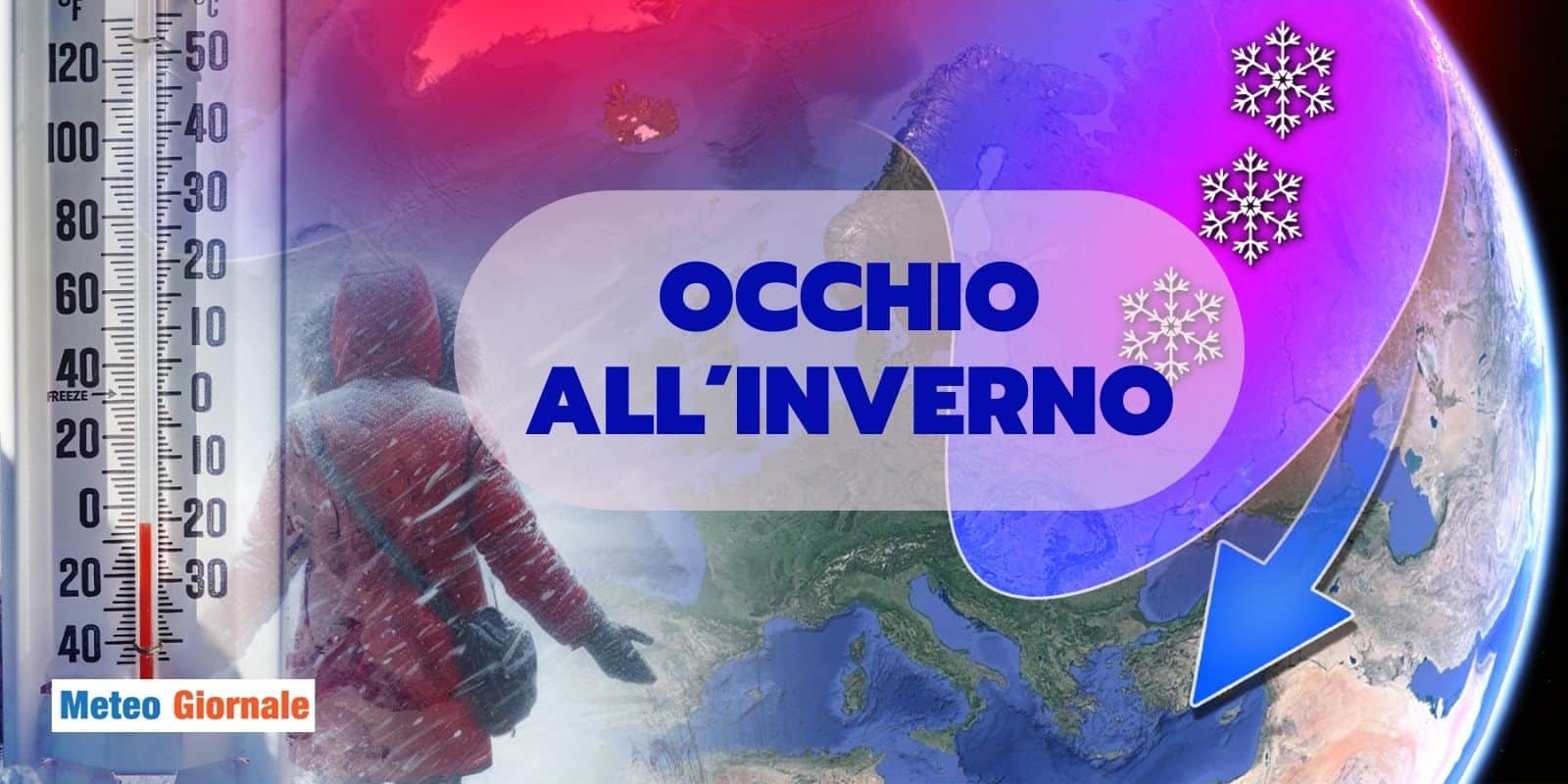 Estate torrida = Inverno gelido: l'equazione che stuzzica il Meteo