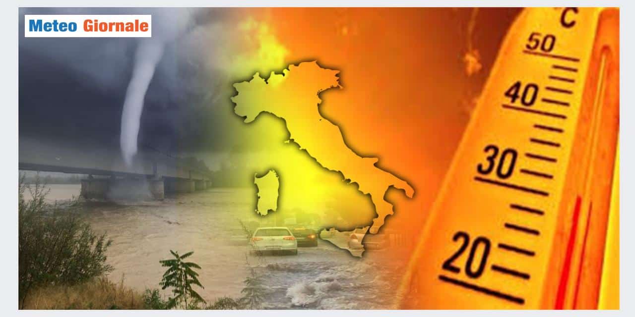 Meteo Ottobre tra caldo eccessivo e violento maltempo