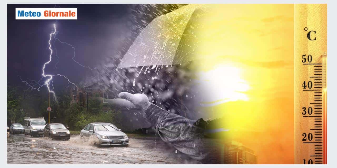 Meteo: l'Italia si divide fra il maltempo e una fiammata africana