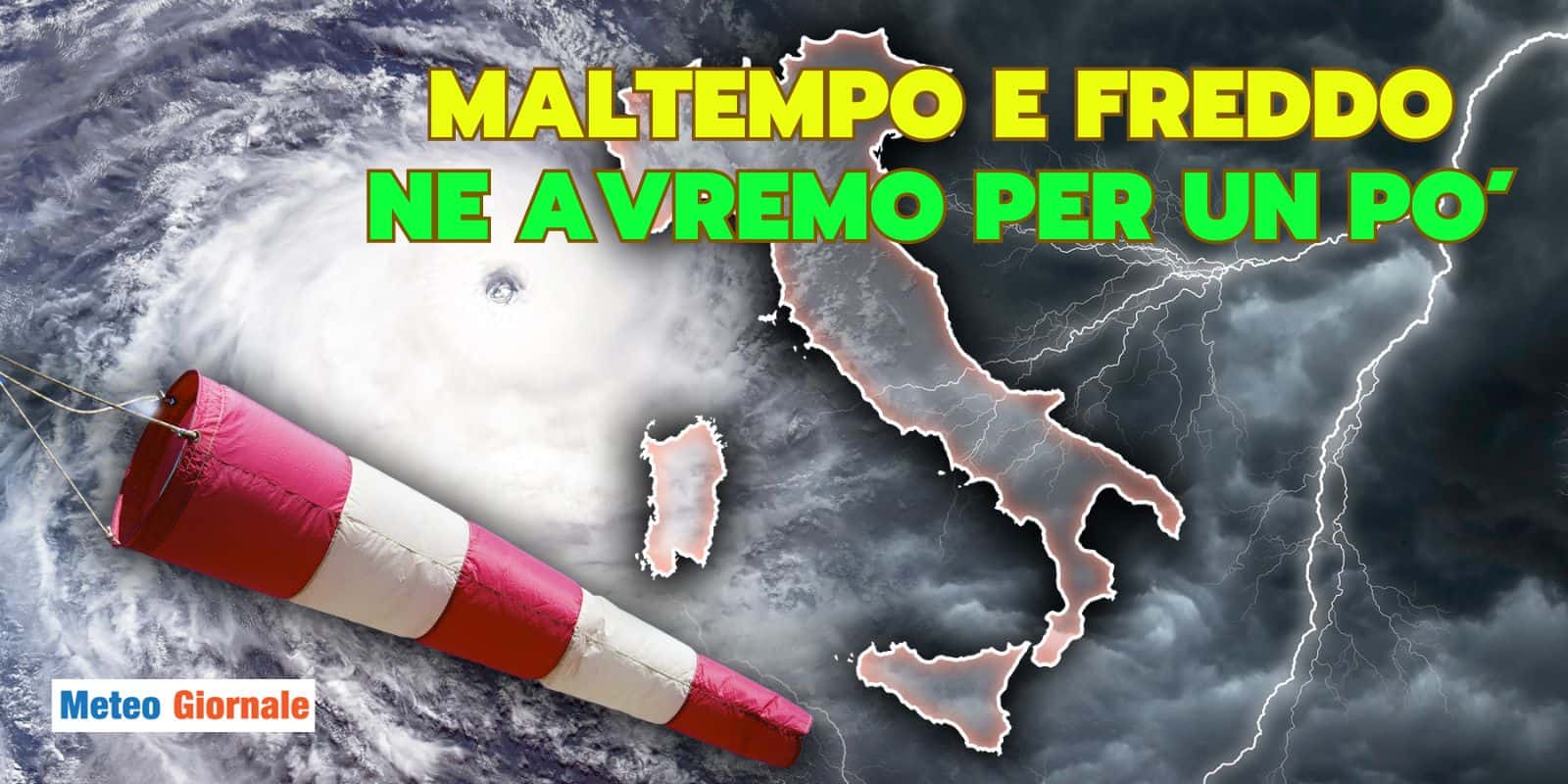 Meteo Italia: piogge, temporali, freddo, il maltempo si scatena di nuovo