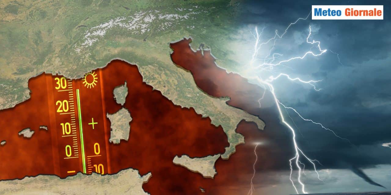 Mediterraneo, è un brodo! Meteo severo su molte regioni