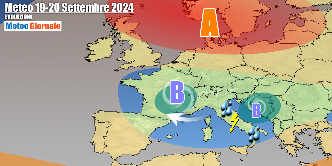 Weather Italy: severe weather midweek, then everything changes thumbnail
