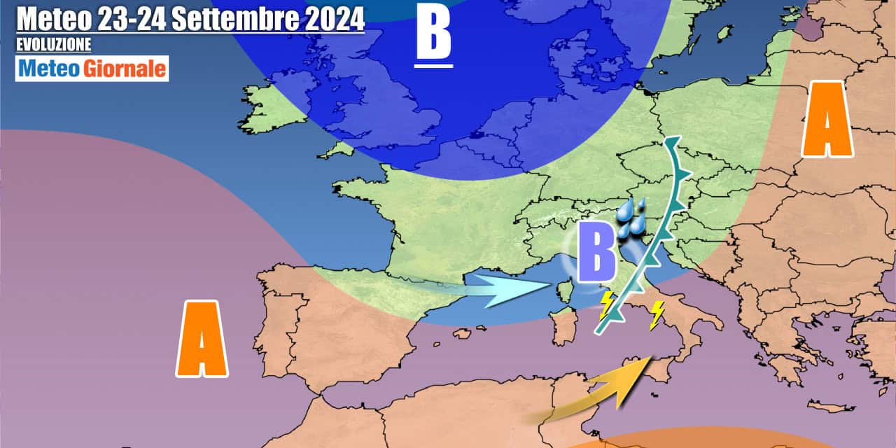 Meteo Italia: inizia a peggiorare da domenica, rapido ritorno al maltempo