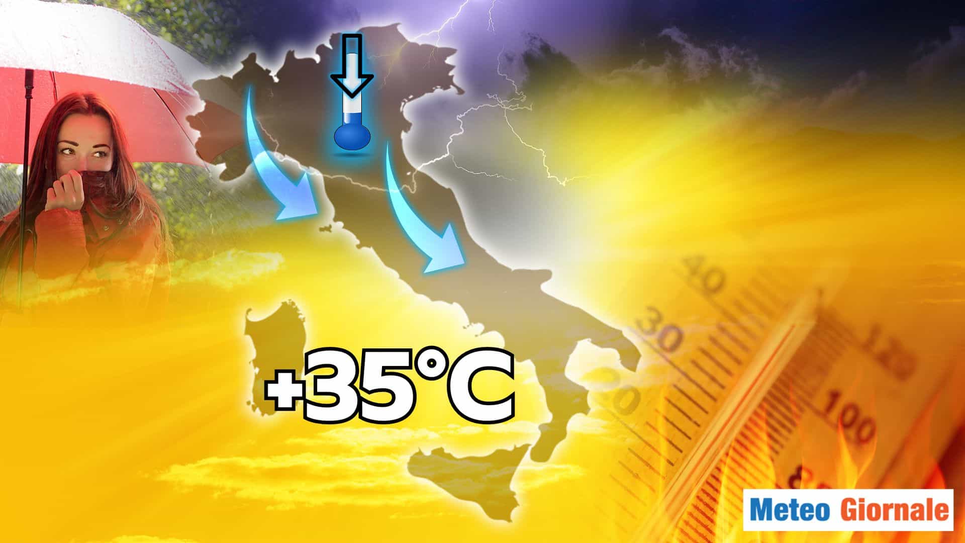 Meteo la data della furia del Caldo d'Africa: anticiclone africano