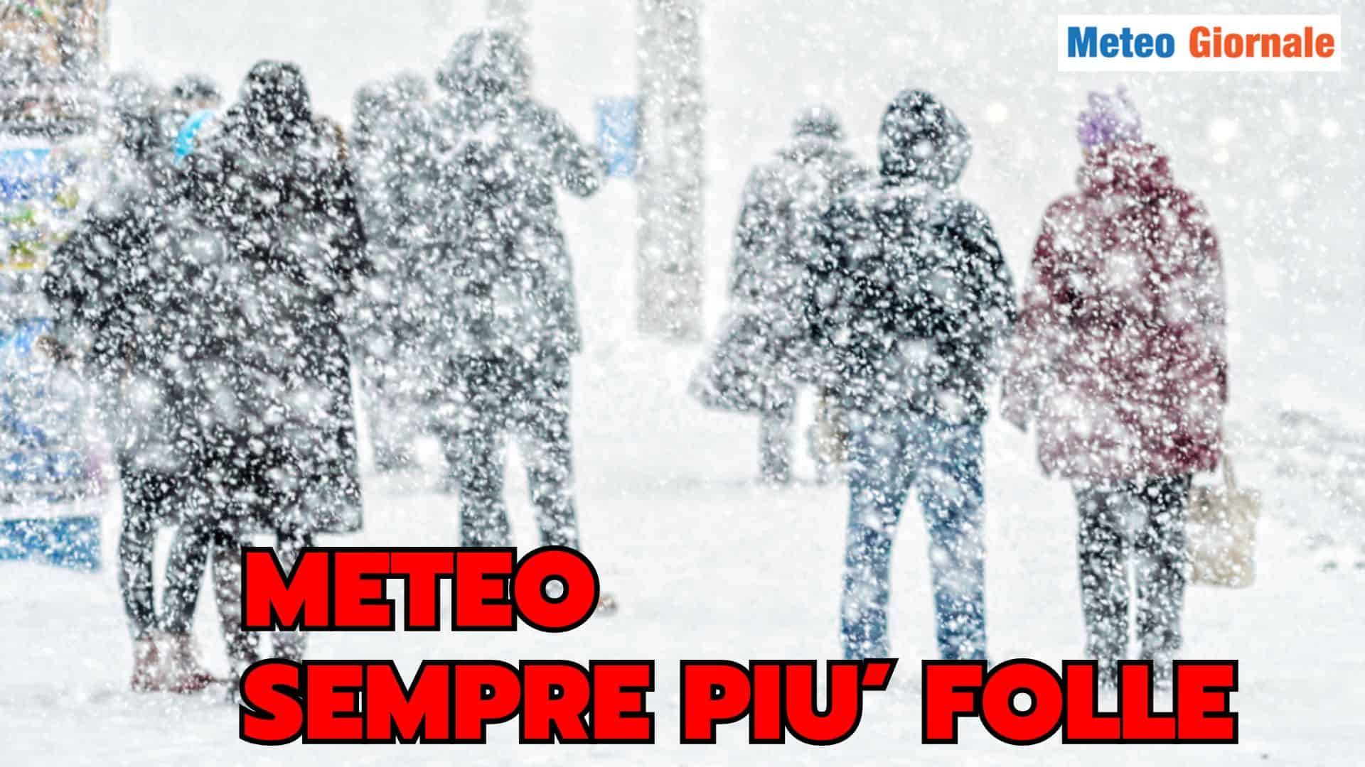 Meteo: ci piomba addosso l'inverno: il Buran di Settembre. D'Inverno sarebbe neve diffusa