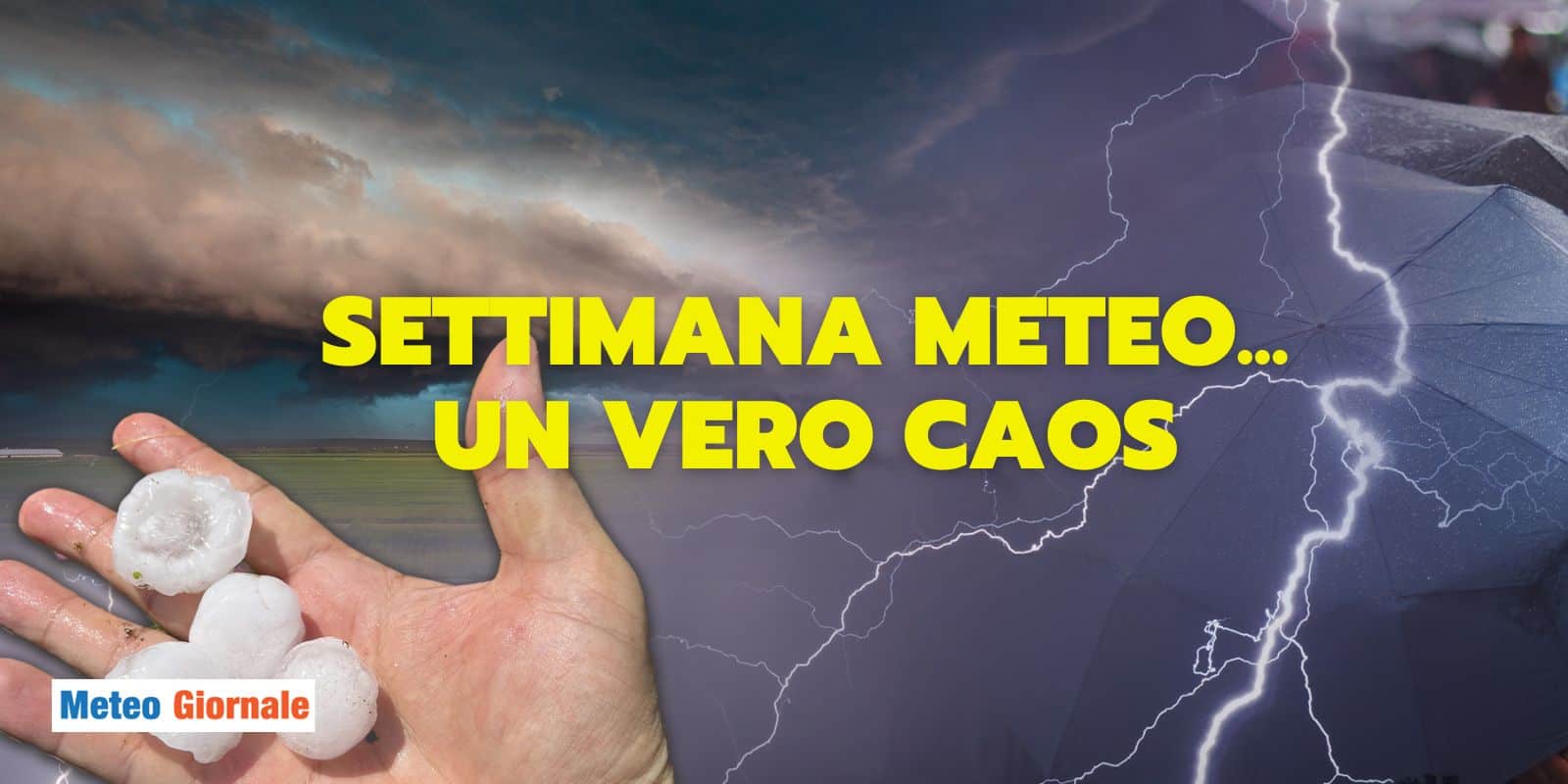 Meteo settimanale: perturbazioni in serie, la situazione si fa caotica