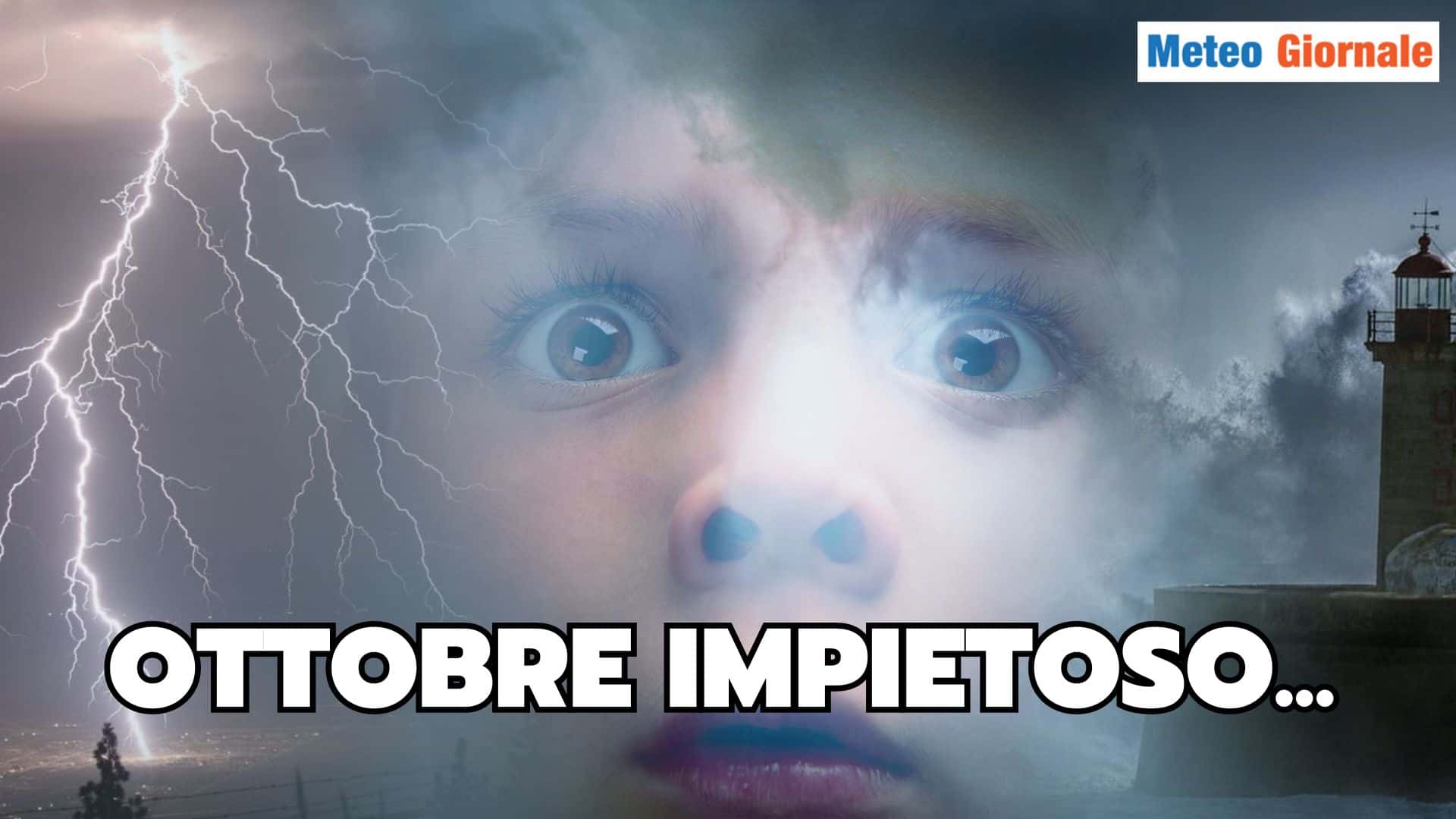 Il METEO di ottobre è impietoso: freddo e maltempo senza precedenti