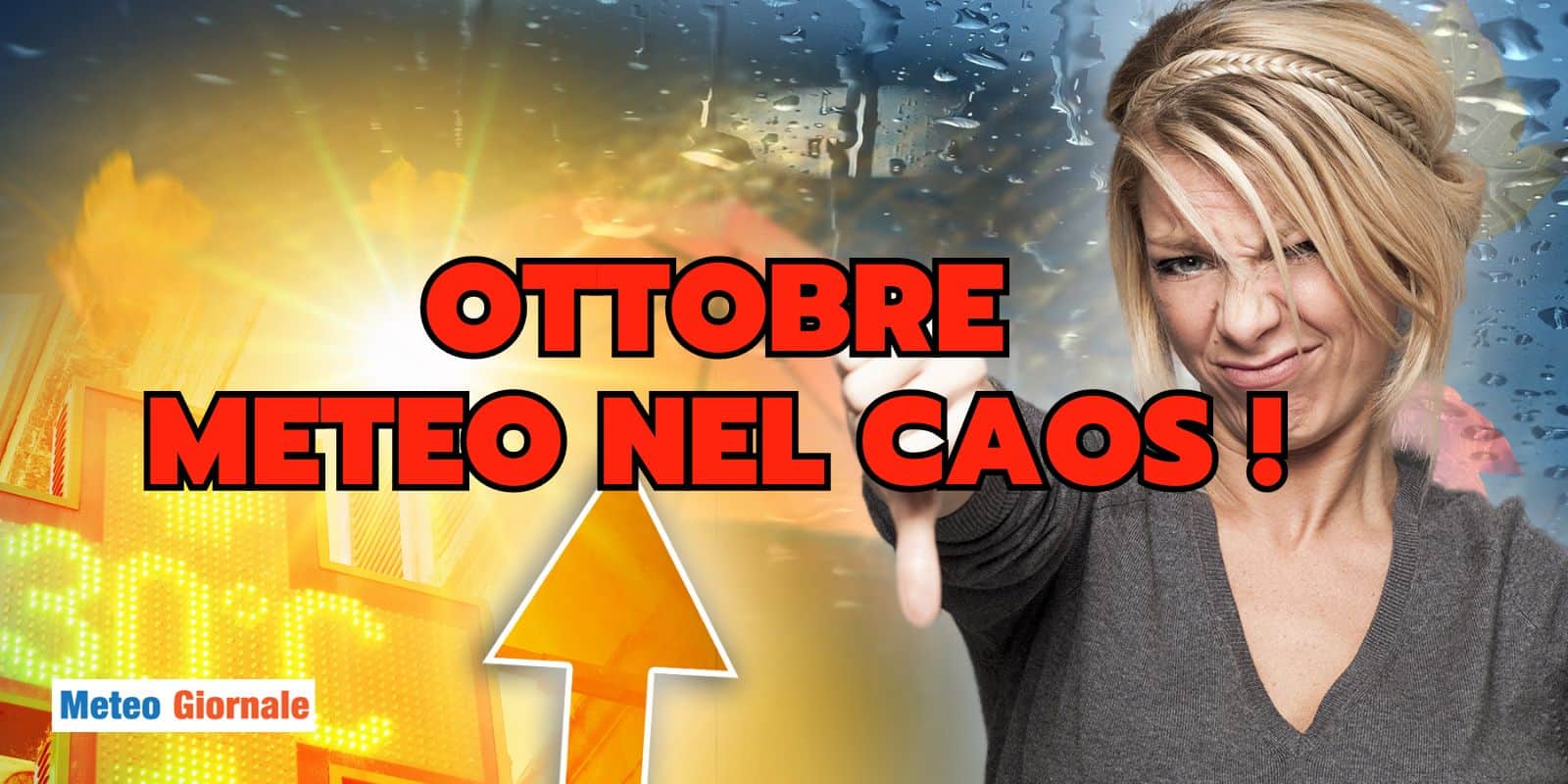 Meteo nel caos? Altalena di freddo, piogge tropicali e caldo fuori stagione