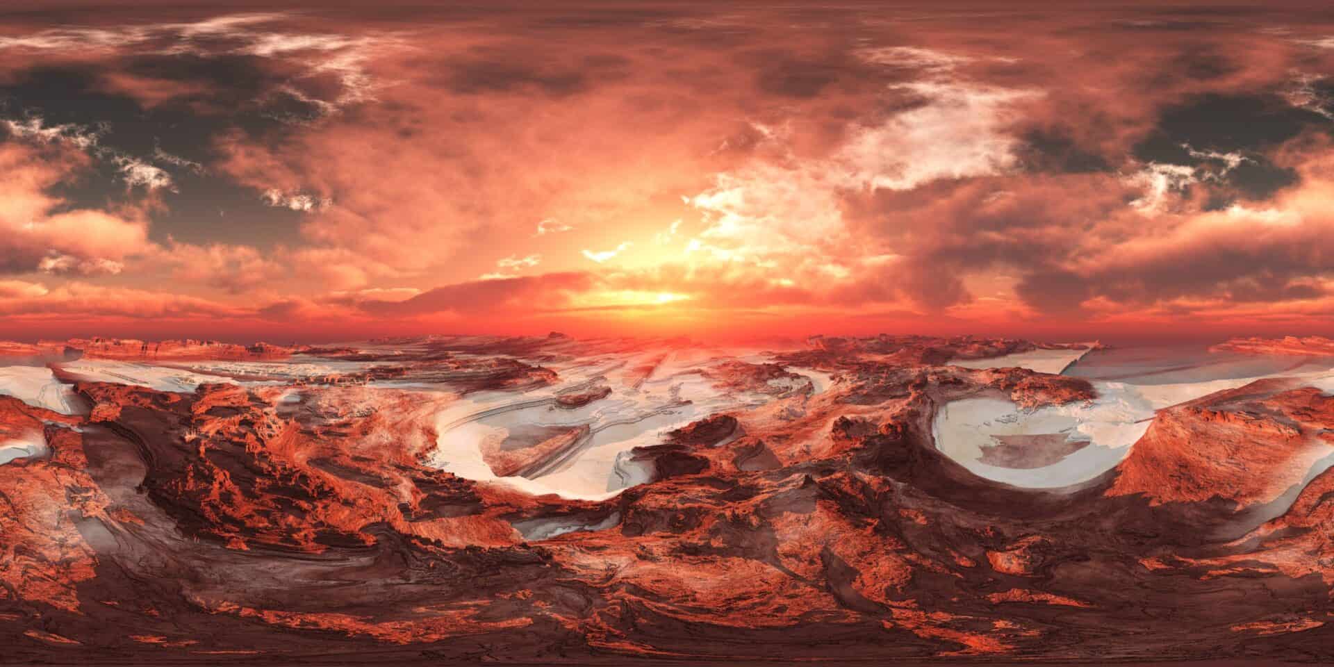 Da pianeta caldo e umido a deserto freddo: la trasformazione di Marte e come ha perso acqua