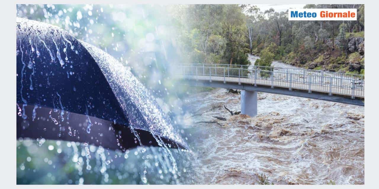 Meteo: piogge torrenziali ed è solo l'inizio